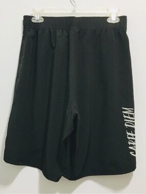 Men’s Black Shorts Carpe Diem